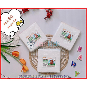 Gói 10 chiếc khăn xô sữa xuất nhật siêu mềm 100% cotton mác gấu Marigo Phú Đô baby kích thước 30x35cm
