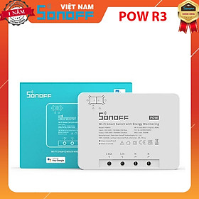 Mua Công Tắc Thông Minh PowR3 Sonoff Công Suất Cao 25a / 5500w Điều Khiển Bằng Giọng Nói