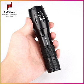 Mua Đèn pin mini siêu sáng XML-T6  Kèm hộp + pin sạc 18650  có chỉnh Zoom