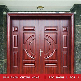 1M Cửa Thép Vân Gỗ SGD 6 Hàng Mới, Giá Cực Sốc