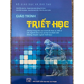 Sách - Giáo trình triết học