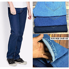 Quần Jeans Nam Ống Suông JN500