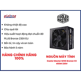 Mua Nguồn máy tính Cooler Master MWE Bronze V2 450W 230V - Hàng chính hãng