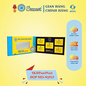 SKHPearlNest Khánh Hòa Đặc sản yến sào tinh chế hộp quà tặng (5 hộp 3g)