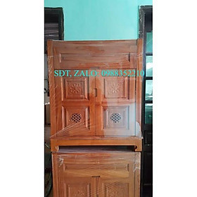 Mua tủ giầy gỗ xoan đào 2 cánh