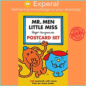 Sách - Mr Men Little Miss: Postcard Set - 100 Iconic Images to Celebrate 50  by Roger Hargreaves (UK edition, hardcover)