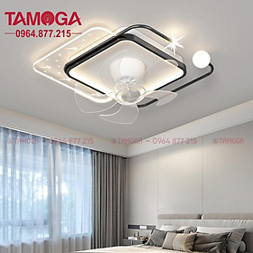 Mua Quạt ốp trần trang trí phòng khách  phòng ngủ hiện đại TAMOGA 8578 Đường kính 600mm