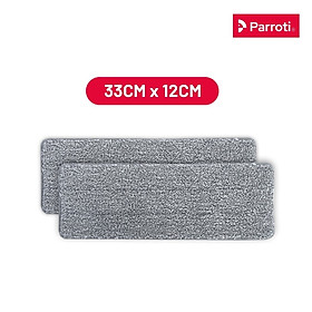 Combo 2 Miếng Lau Nhà Thế Hệ Mới Parroti Pro PAD2-PR01 - Kích Thước 33 x12 CM (Chỉ dùng được cho Bộ lau nhà Parroti Pro)