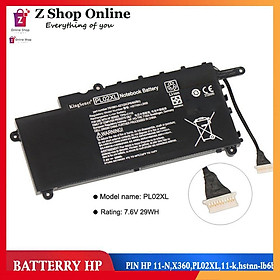 Mua PIN Dùng Cho HP 11-N X360 PL02XL 11-k hstnn-lb6b hstnn-db6b