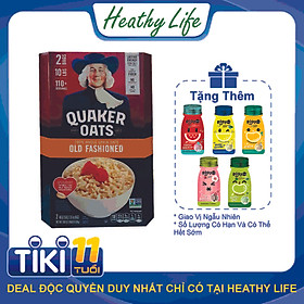 Yến Mạch Quaker Oats Old Fashion 4,52kg (Dạng Hạt cán Mỏng)