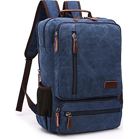 Balo nam thời trang vải canvas BL0017, đi học - đi làm - đi chơi - đựng laptop