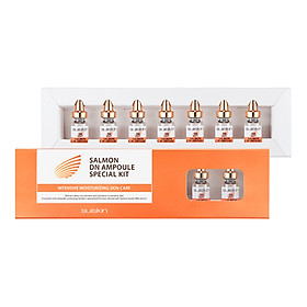 Set 7 ống tinh chất Tế bào gốc từ DNA trứng cá hồi Suiskin Salmon DN Ampoule Special Kit