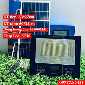 Mua Đèn pha năng lượng mặt trời 300W
