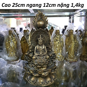 Mua Tượng Phật tam diện bằng đồng cao cấp MS78e