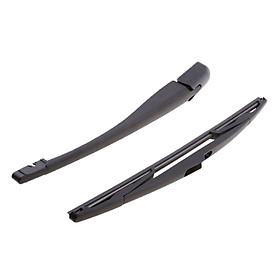 Car Rear Windscreen Wiper Arm and Blade Kit for Peugeot 206 207