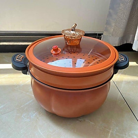 Mua Nồi áp suất chống dính đa năng hình quả bí ngô