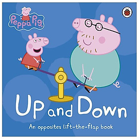 Hình ảnh sách Peppa Pig: Up and Down: An Opposites Lift-the-Flap Book