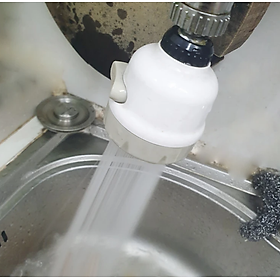 Đầu vòi rửa chén tăng áp lực nước 3 chế độ phun_ đầu tăng áp rửa chén bát nhựa ABS cao cấp_BTA1