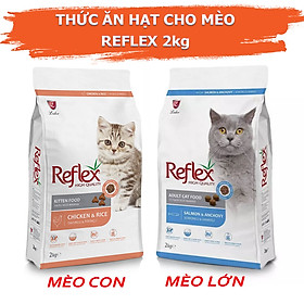 Thức Ăn Hạt Cho Mèo Reflex, Hạt Reflex Mèo Gói 2kg