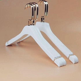 Mua MÓC GỖ TREO QUẦN ÁO-MÓC GỖ NỮ CỔ TRÒN MÀU TRẮNG-MÓC GỖ TRẮNG-MÓC NỮ-MÓC QUẦN ÁO SHOP THỜI TRANG