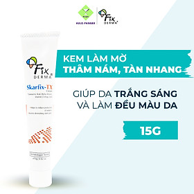 Kem Mờ Thâm Nám FIXDERMA Skarfix - TX Cream Giúp Sáng Da, Loại Bỏ Vết Thâm, Nám, Tàn Nhang, Sẹo, Làm Đều Màu Da 15g