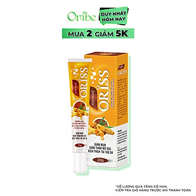 Kem Nghệ Giảm Mụn Oriss Giúp Mờ Thâm Sẹo Dưỡng Ẩm Sáng Da 20g