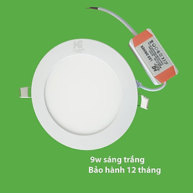 Đèn led âm trần tròn 9w ánh sáng trắng