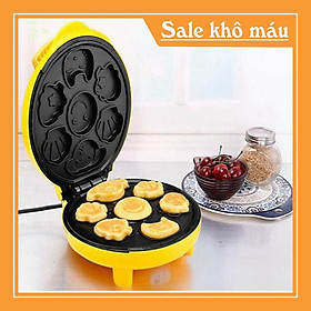 Mua Máy Nướng Bánh Hình Thú Đa Năng Máy Làm Bánh Bông Lan 7 Khuôn Hình