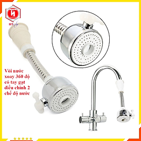 Mua Đầu Vòi Rửa Bát Tăng Áp  Loại Vòi Rửa Bát Dài  Xoay 360 Độ  Có Van Điều Chỉnh Chế Độ Nước