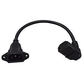 IEC320 C14 to IEC320 C13 Power Cable Extension Cord for Monitor PC