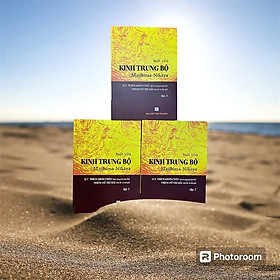 Bộ 3 quyển sách -Kinh Trung Bộ - Thích Minh Châu