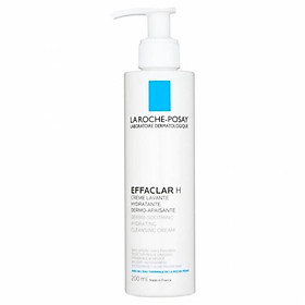Sữa rửa mặt La Roche-Posay Effaclar H Cung Cấp Độ Ẩm Cho Da Dầu, Da Mụn 200ml