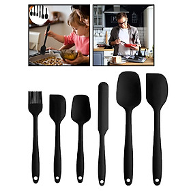 Silicone Spatulas, Kitchen Utensils Heat Resistant Silicone Kitchenware, Non-Stick Kitchen Baking Cooking Tools, Kitchen Gadgets Utensil Sets