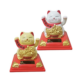 Lucky Cat Business Gifts Cute Statue for Indoor Outdoor Bedroom Decor
