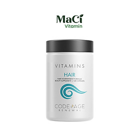 Vitamin Tóc Codeage Hair Vitamin Kích thích mọc tóc Giảm rụng tóc 120 viên