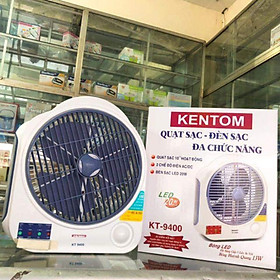 Mua QUẠT SẠC - ĐÈN SẠC ĐA CHỨC NĂNG KENTOM KT-9400 - HÀNG CHÍNH HÃNG