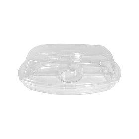 Cold Food Buffet Server Party Trays for Serving Food with Lid for Picnic