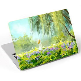 Mua Miếng Dán Skin Trang Trí Mặt Ngoài + Lót Tay Laptop Nghệ Thuật LTNT -1083
