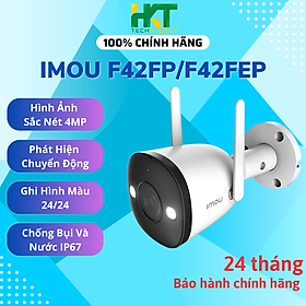 Mua Camera Wifi Ngoài Trời F42FP  F42FEP 4MP Sắc Nét Có Màu Đêm - Hàng chính hãng