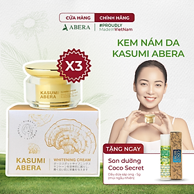 [COMBO 3] Kem Nám Da Nhật Bản Kasumi Abera Linh Chi Đỏ, Mờ Nám Tàn Nhang, Đồi Mồi, Dưỡng Sáng Da