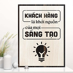 Tranh động lực TBIG103: Khách hàng là khởi nguồn của mọi sáng tạo