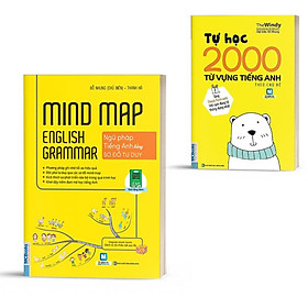 Combo Mindmap English Và Tự Học 2000 Từ Vựng Tiếng Anh Cơ Bản - Bản Quyền