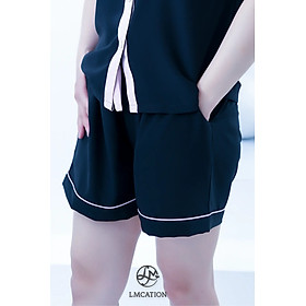 Quần đùi Pijama LMcation Alia - Màu đen