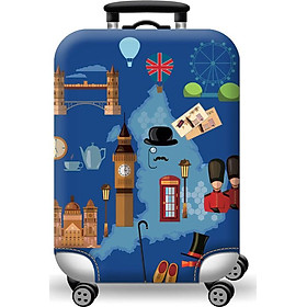 Túi bọc bảo vệ vali -Áo vỏ bọc vali - Du Lịch Nước Anh