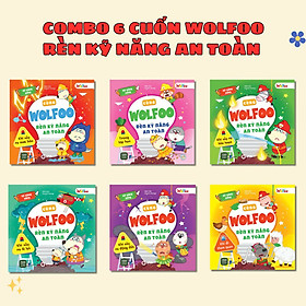 Combo 6 cuốn: Cùng Wolfoo Rèn Kỹ Năng An Toàn - Ren Eguchi