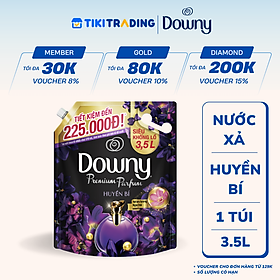 Túi Nước Xả Vải DOWNY Tinh Dầu Thiên Nhiên 3.5L