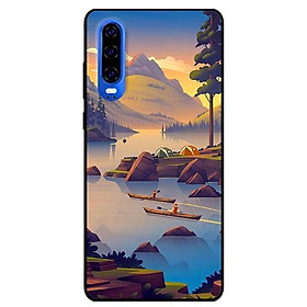 Ốp lưng dành cho Huawei P30 - P30 Lite - Y7 Pro - Y9 2019 mẫu Hai Chiếc Thuyền