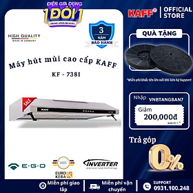 Mua Máy hút mùi cổ điển inox 700mm KAFF KF_738I Tặng bộ lọc than thay thế _ Hàng Chính Hãng