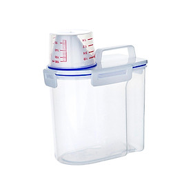 Airtight  Food Storage Container Storage Canister for Grain Candy Cereal 1.5L