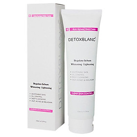 Sửa Rửa Mặt Sinh Học sạch nhờn ngừa mụn Detox BlanC Clear Skin Control 150ml